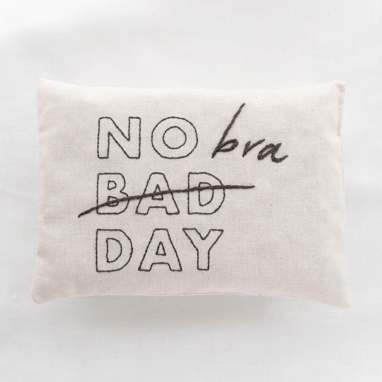 No Bad Day • Cherry Stone Pillow