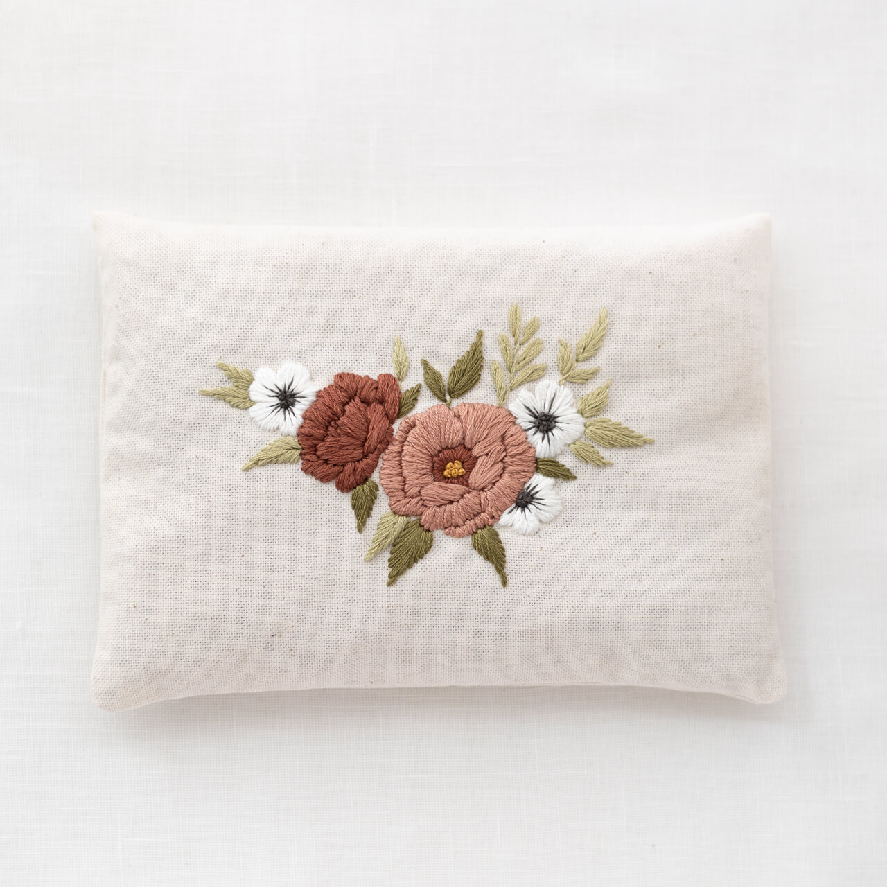 Wild Roses • Cherry Stone Pillow